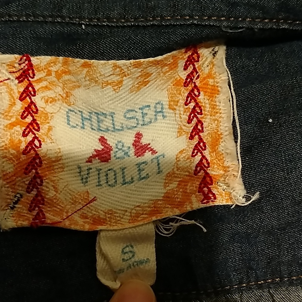 My favorite denim mini shirt dress! - Picture 7 of 7